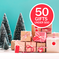 Healthy Holiday Gift Guide - 50 Gifts under $50